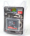SanDisk 8GB Ultra II Compact Flash CF Card (100X) R2 SanDisk 8GB Ultra II Compact Flash CF Card (100X) R2